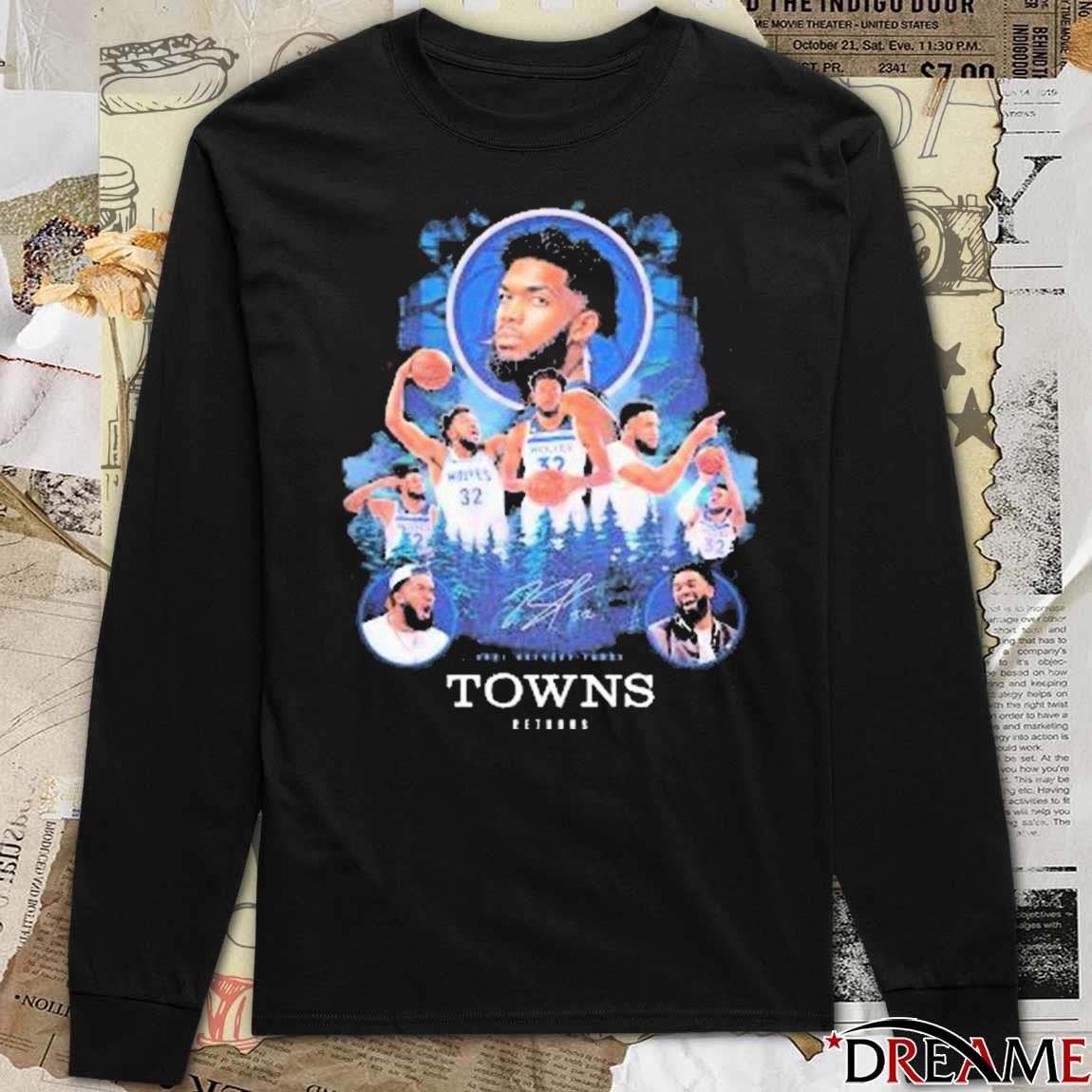 karl anthony towns shirt