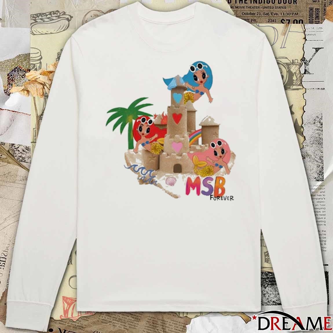 Official Karol G Msb Forever Sandcastle t-shirt, hoodie, sweater, long ...