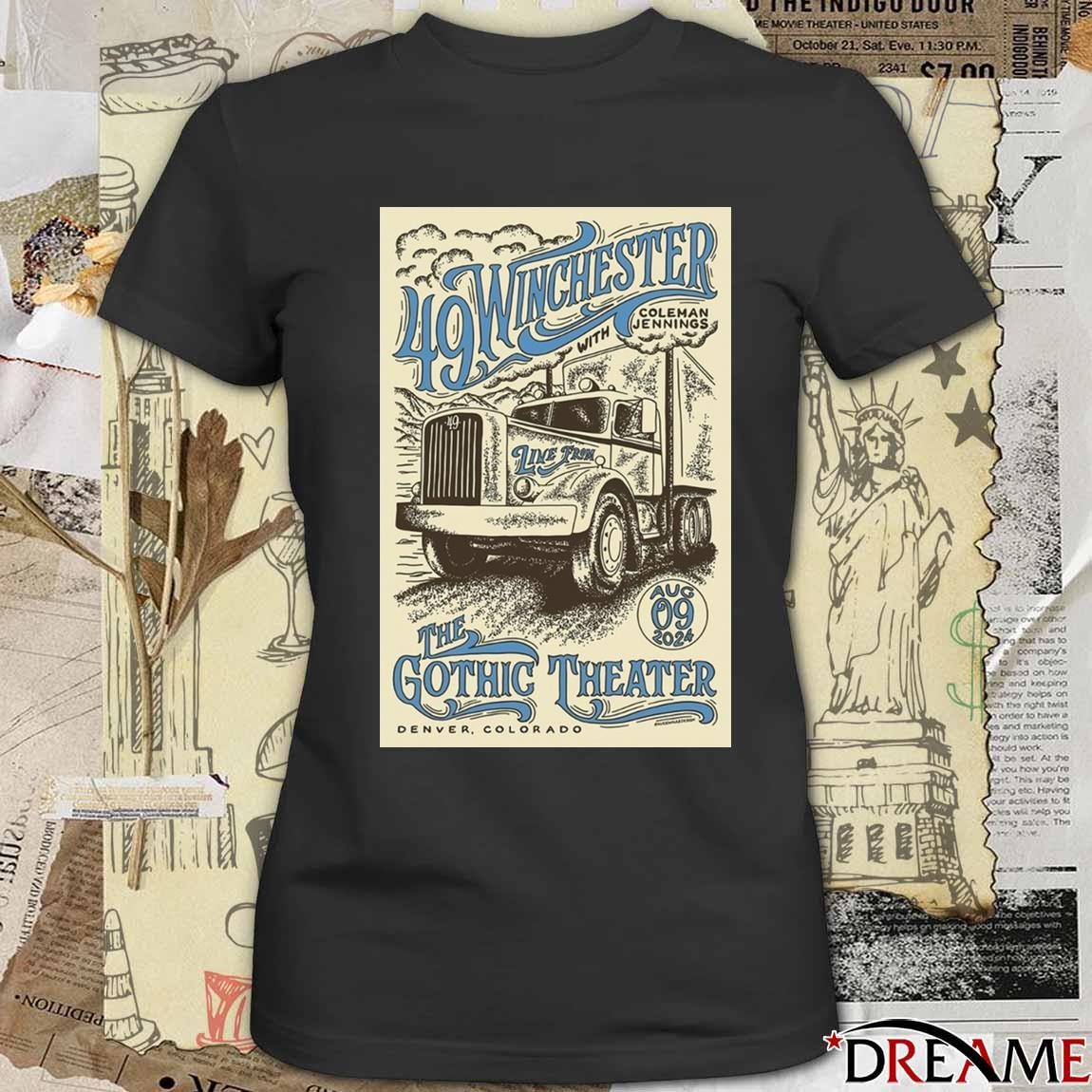 Official Poster 49 Winchester August 9 2024 Gothic Theatre Englewood CO