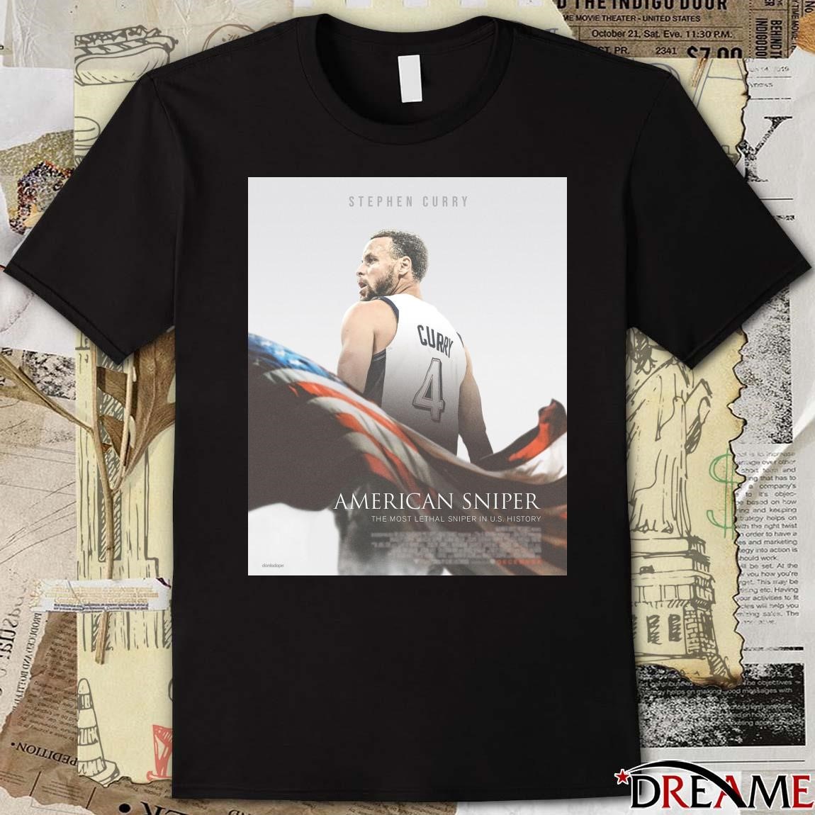 Official Stephen Curry American Sniper The Most Lethal Sniper In U S Official Stephen Curry American Sniper The Most Lethal Sniper In U S