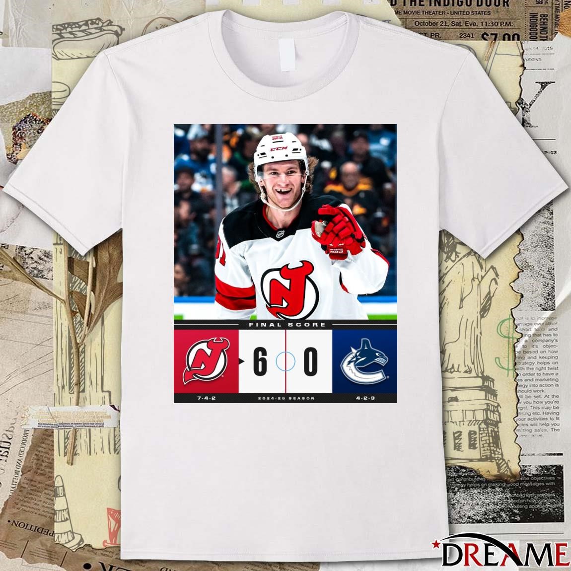 New jersey devils score sale