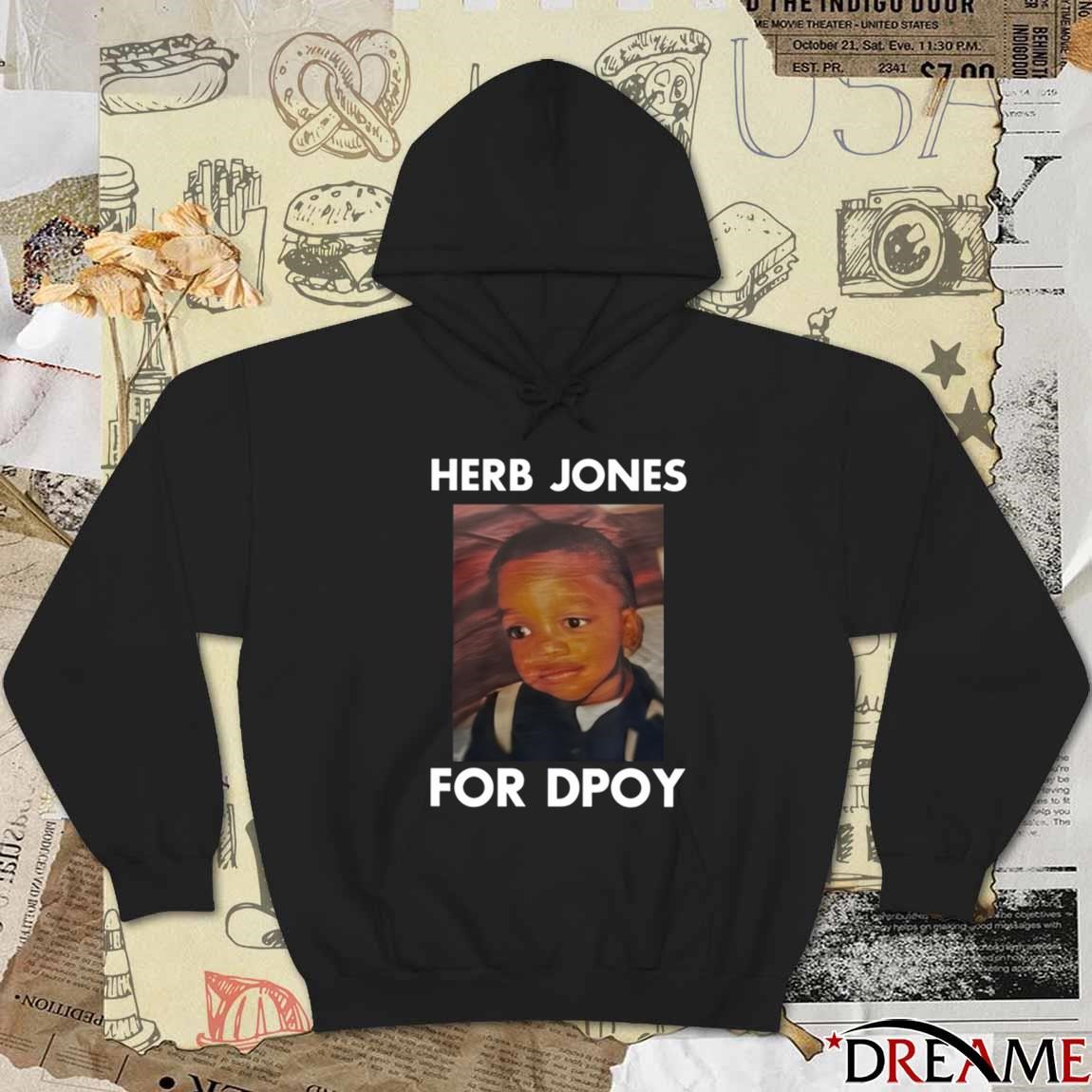 Official Trey Murphy Wearing Herb Jones For Dpoy tshirt, hoodie, sweater, long sleeve and tank top