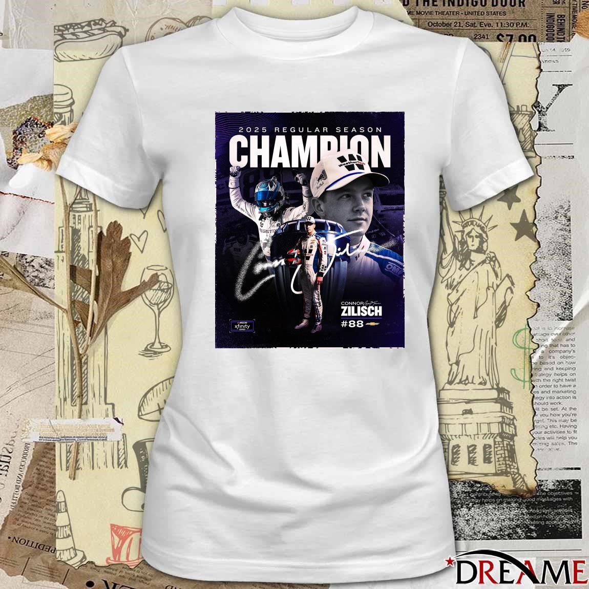 Official NASCAR Xfinity 2025 Regular Season Champion Connor Zilisch ...