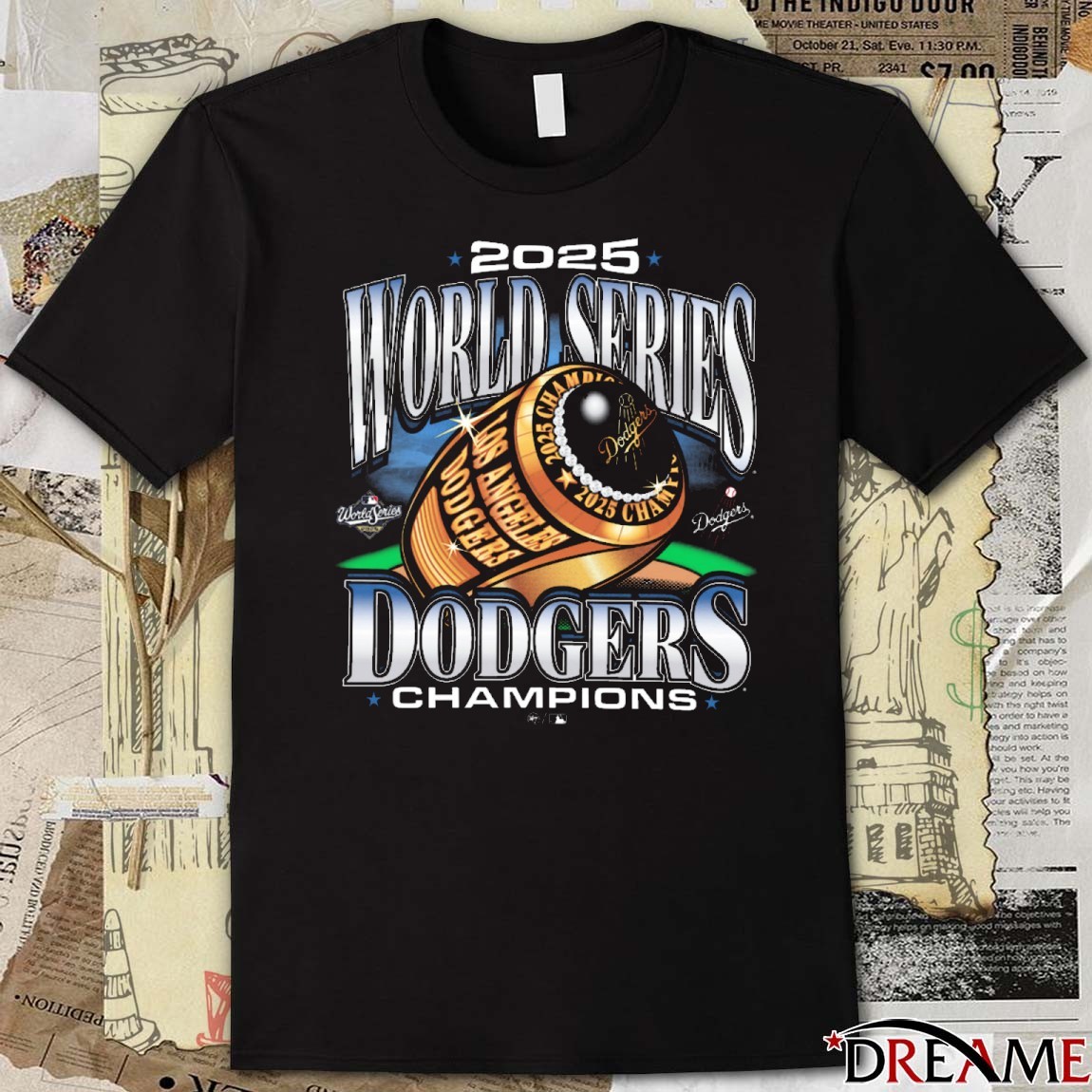 Official Los Angeles Dodgers Win Toronto Blue Jays 2025 World