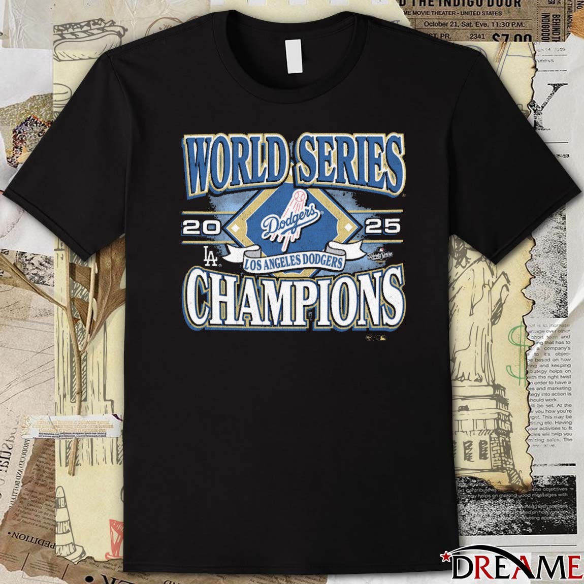 Official Los Angeles Dodgers Win Toronto Blue Jays 2025 World